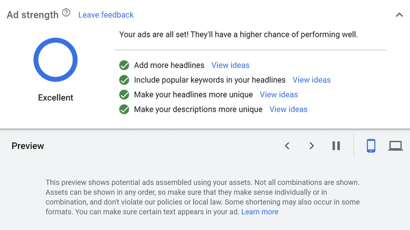 Google ads agency excellent score Google ads agency excellent score